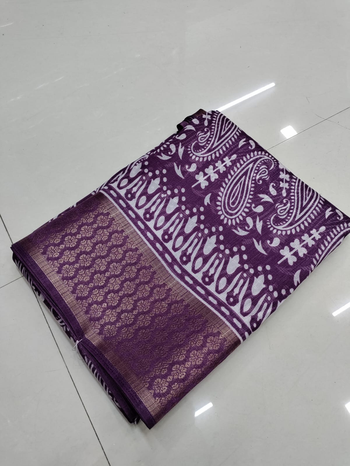 KGM Batik Cotton Silk Printed Non Catalog Sarees